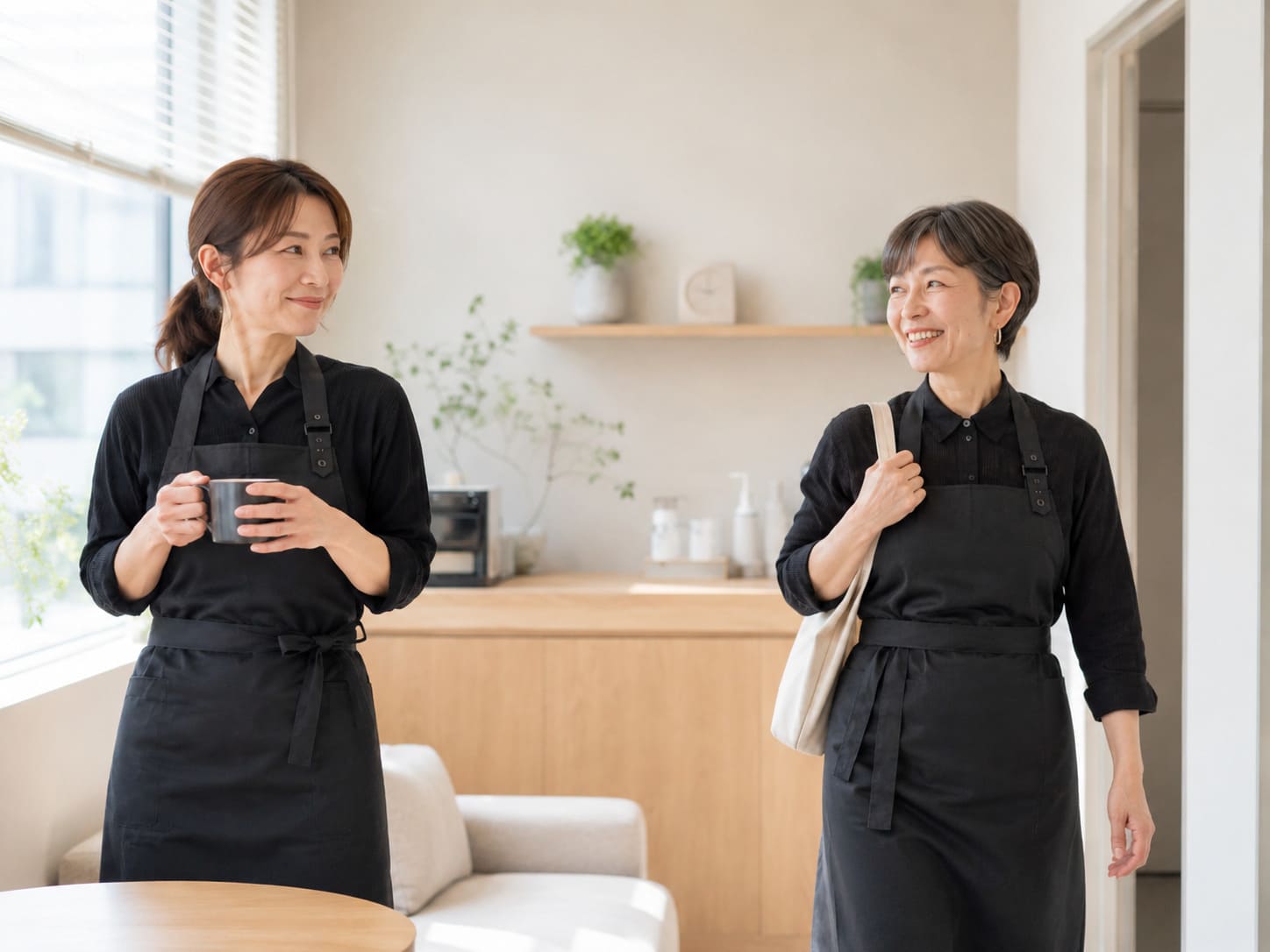 カラーのちからのスタッフ休憩スペース