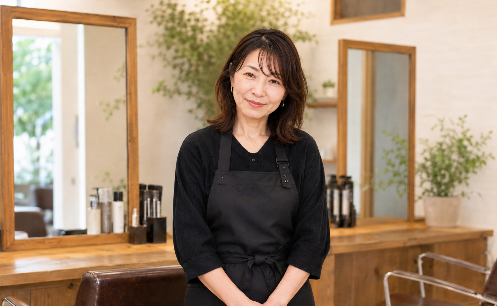 ちえさん(STYLIST / ブランク15年から復職)— カラーのちからスタッフインタビュー